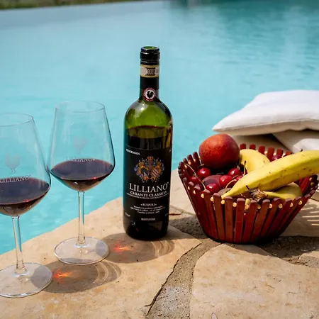 Villa In The Heart Of Chianti, Pool, Wifi, View - Lilliano
