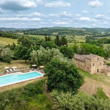 Villa In The Heart Of Chianti, Pool, Wifi, View - Lilliano